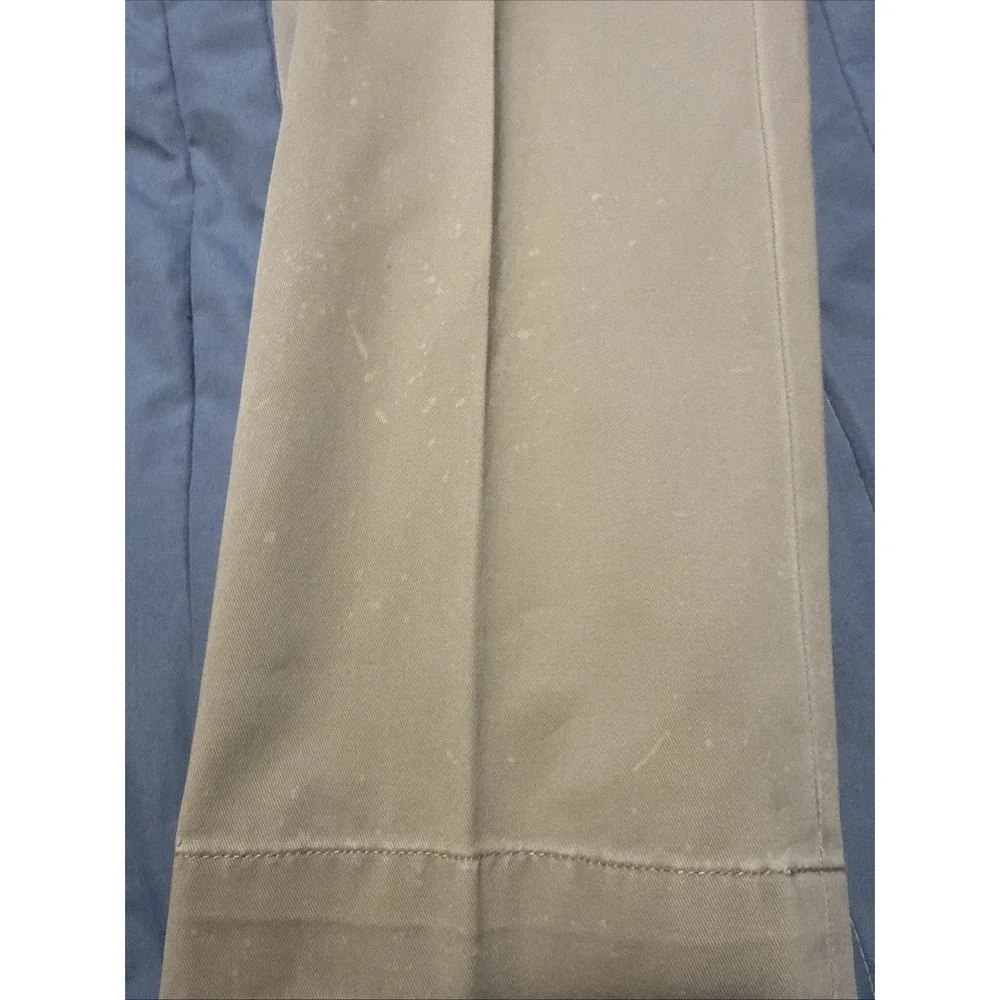 Polo Ralph Lauren Mens Classic Tan Khaki Chino Pants Cotton 38x32 Please Read!!